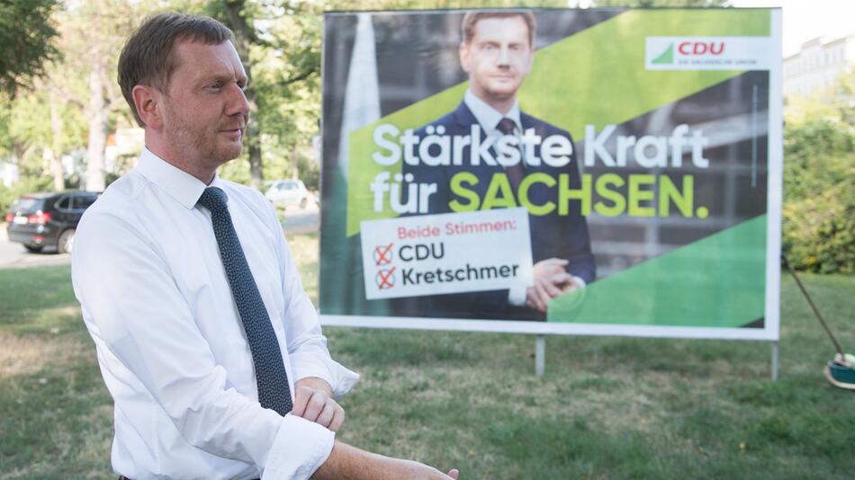 Wahlkampf CDU Sachsen