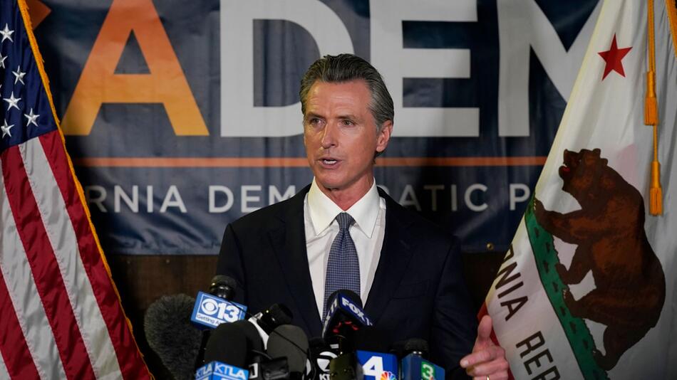 «Recall»-Wahl in Kalifornien - Gavin Newsom