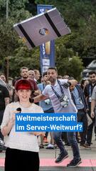 Weltmeisterschaft im Server-Weitwurf