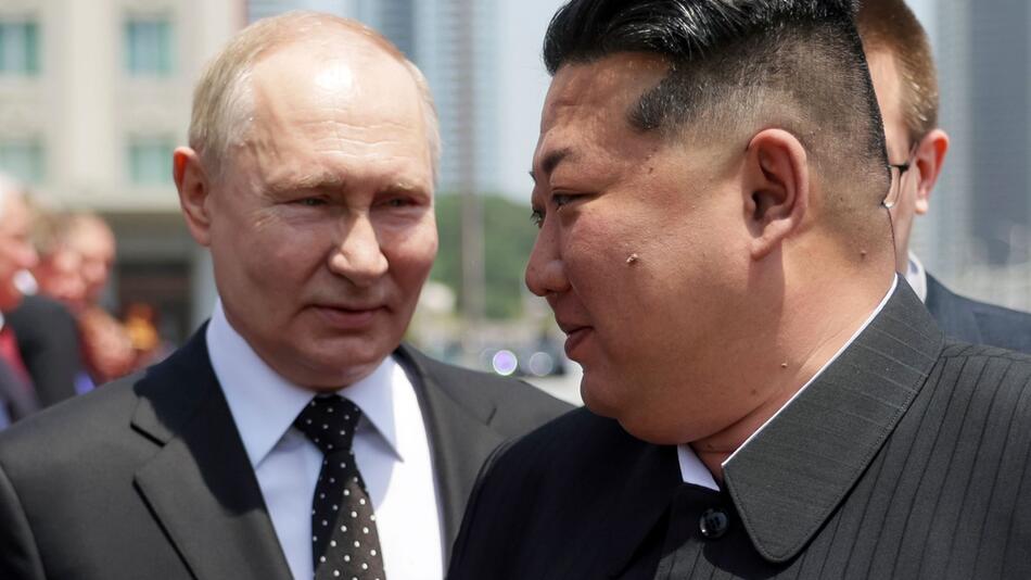 Russlands Präsident Putin in Nordkorea