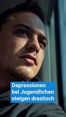 Depressionen bei Jugendlichen steigen drastisch