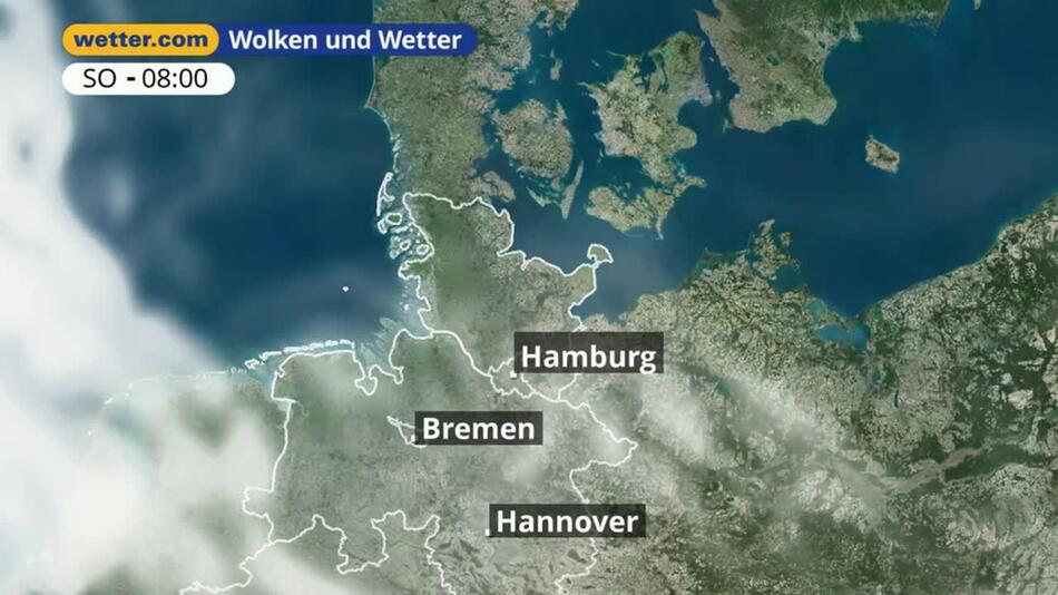 "Hamburg: Dein Wetter für Deine Region!"