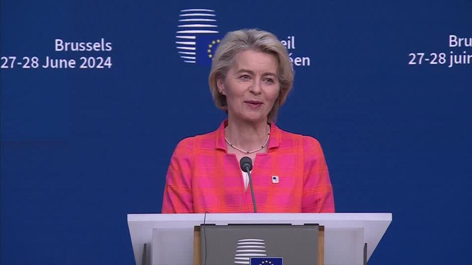 EU-Gipfel nominiert von der Leyen für zweite Amtszeit