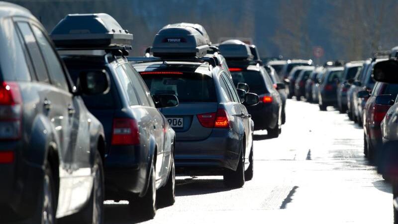 Stau auf der A 95