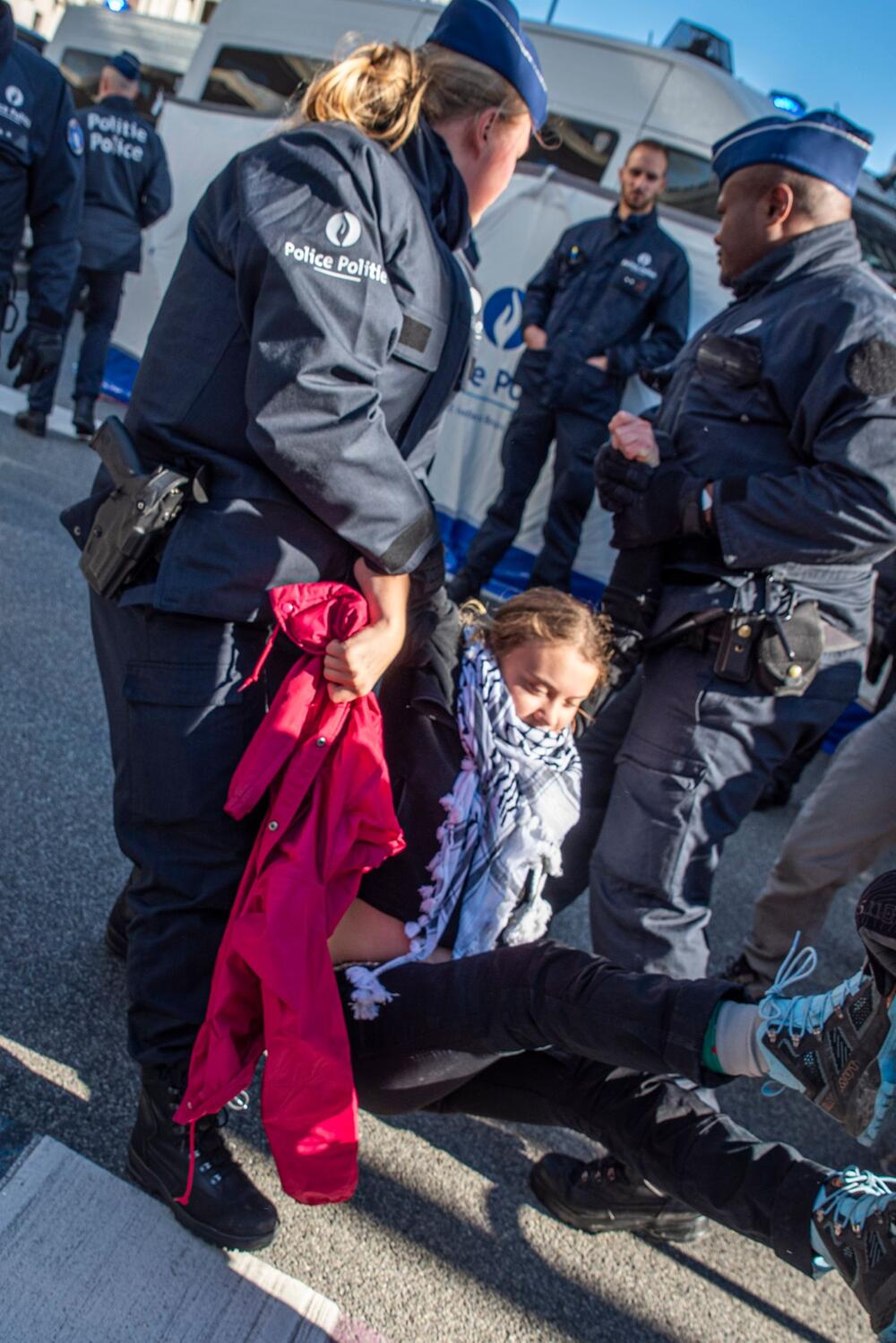 Klimaprotest in Brüssel