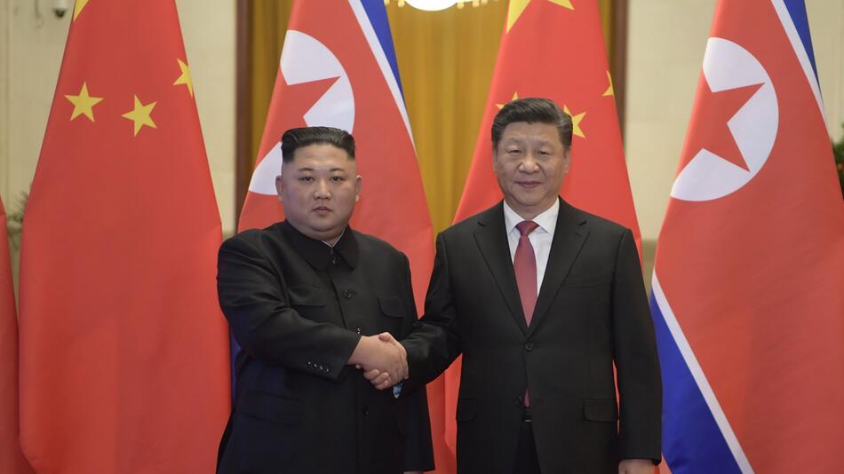 Machthaber Kim besucht China