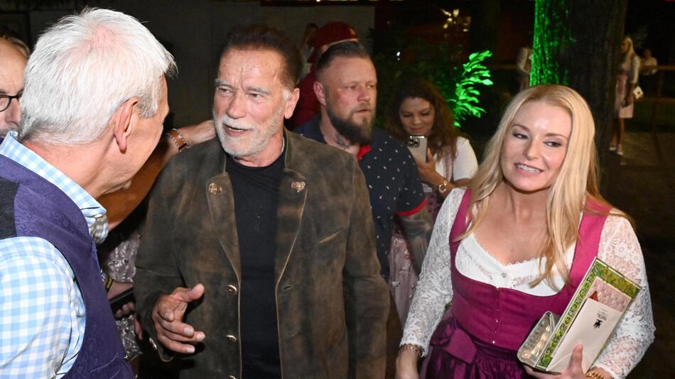 Arnold Schwarzenegger und Heather Milligan