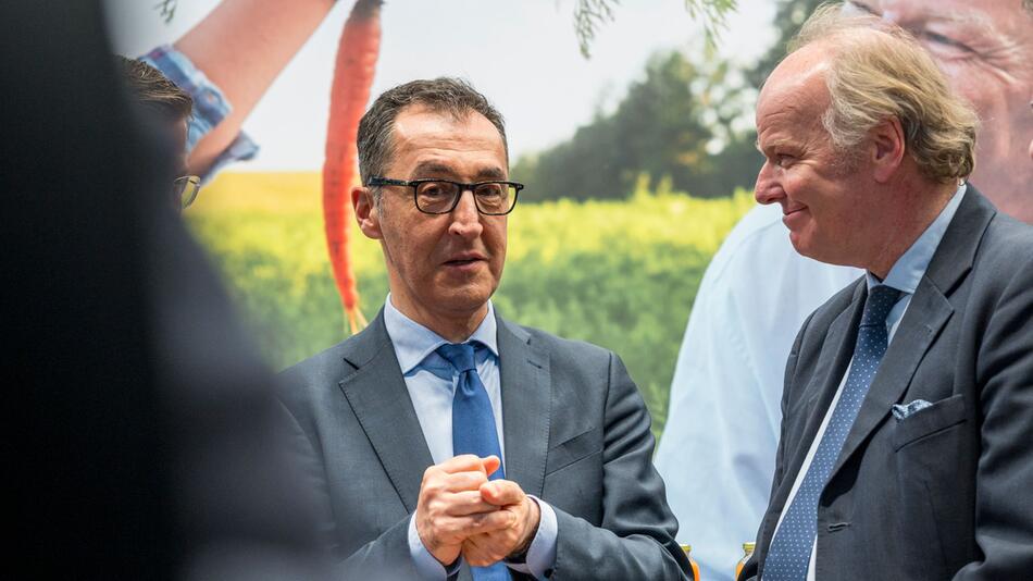 Stefan Hipp (rechts) mit Agrarminister Cem Özdemir