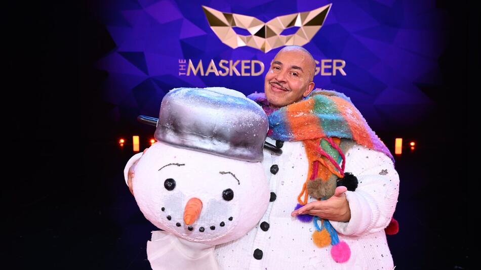 Lou Bega war der Schneemann bei "The Masked Singer".