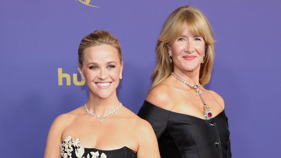 Reese Witherspoon (l.) posierte glücklich mit Laura Dern - und plauderte über eine dritte ...