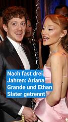 Nach fast drei Jahren: Ariana Grande und Ethan Slater getrennt