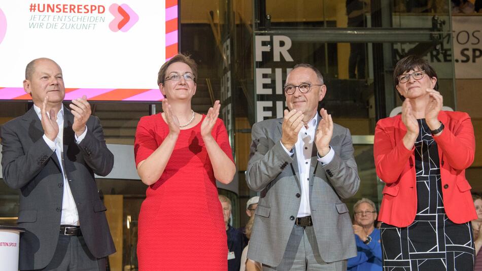 Ergebnis des SPD-Mitgliedervotums wird verkündet