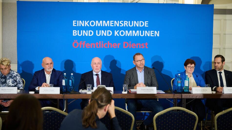 Tarifforderungen für Öffentlichen Dienst