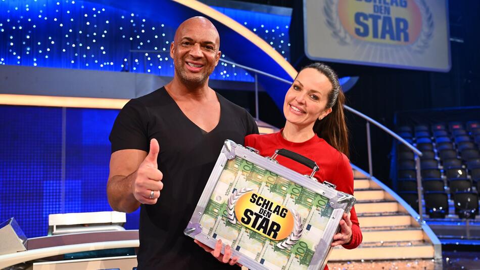 Detlef Soost und Kate Hall feiern bei "Schlag den Star".