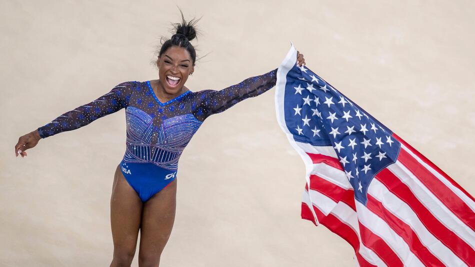 Simone Biles überragt bei den Turn-Wettbewerben in Paris