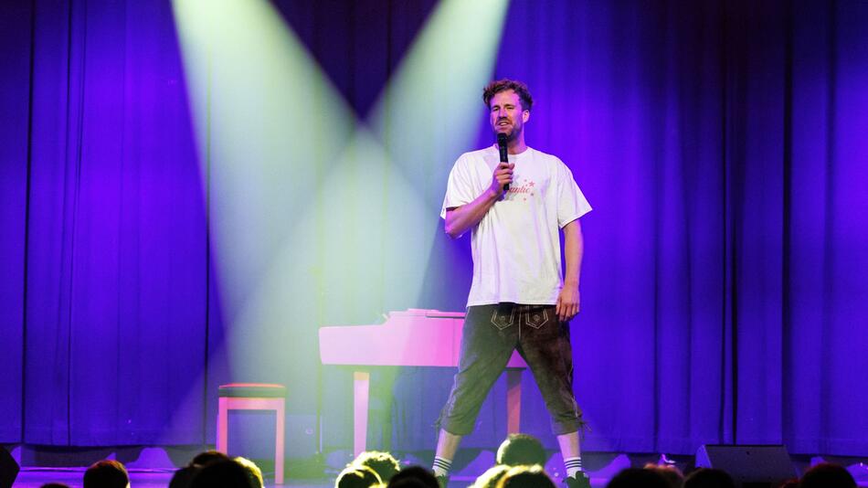 Auftritt vom Comedian Luke Mockridge